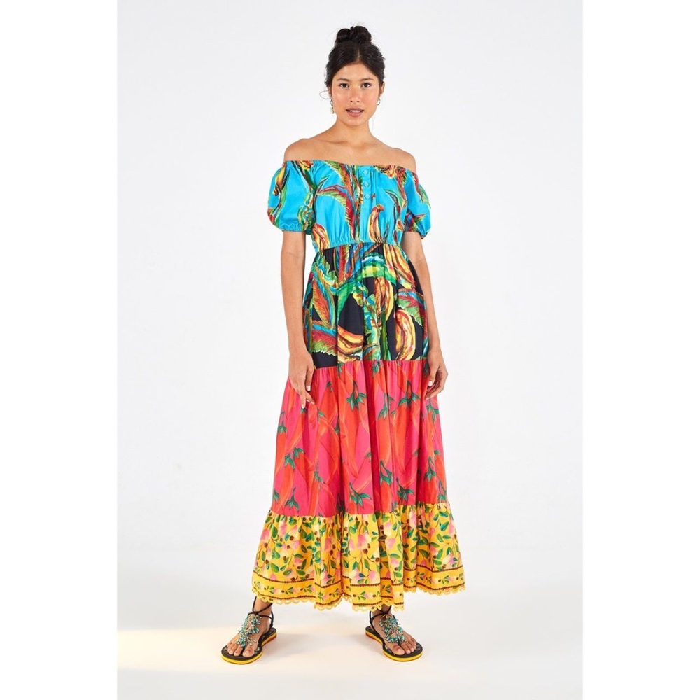 FARM Rio | Farm Mix Maxi Dress - Picture 2 of 15